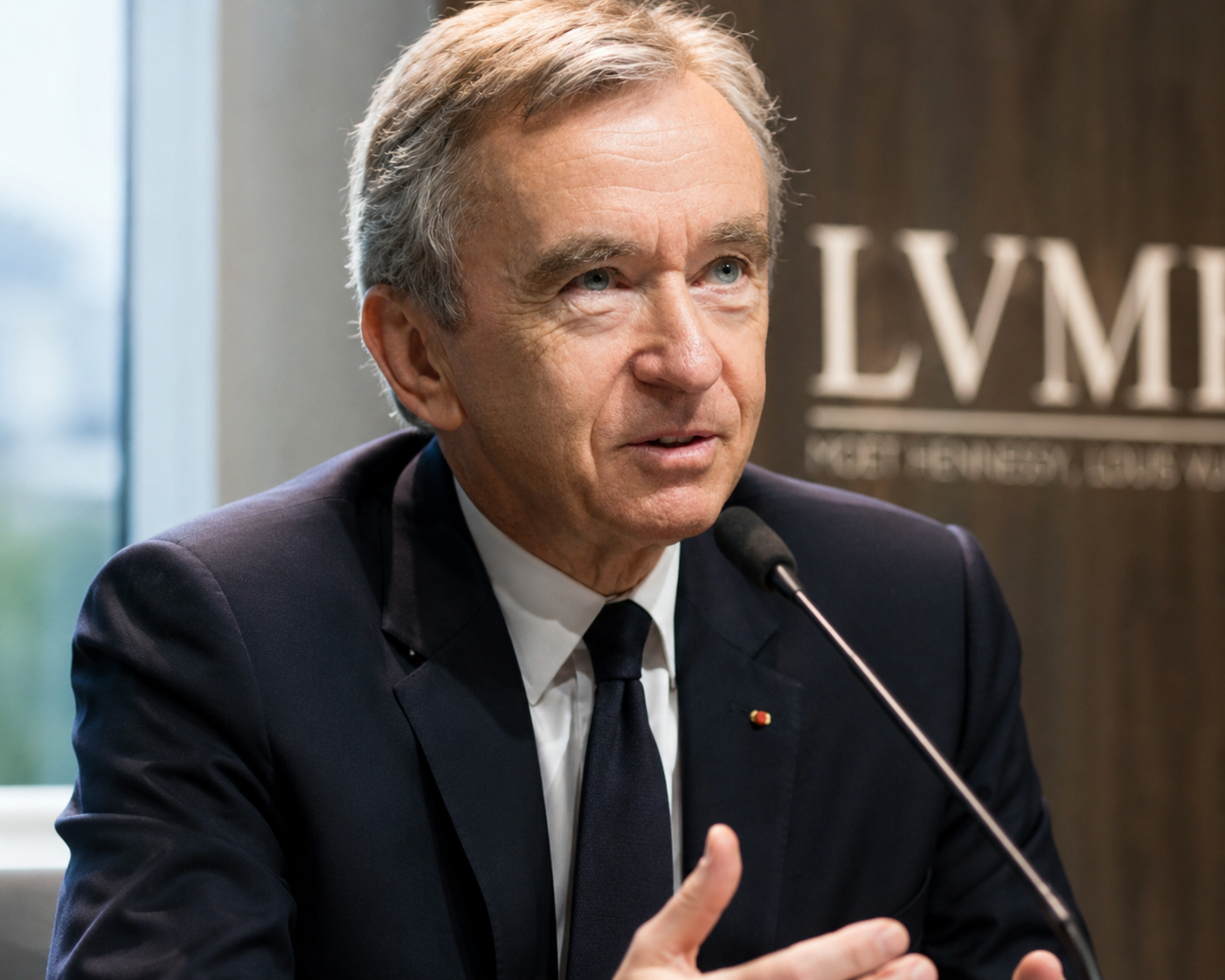Bernard Arnault, Chairman and CEO of LVMH